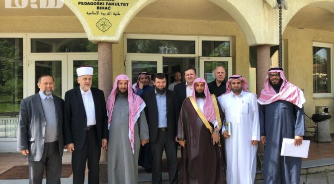 Шейх аш-Шасри встретился с муфтием Боснии  в г.Бихаче и обсудил пути сотрудничества между исламскими учёными