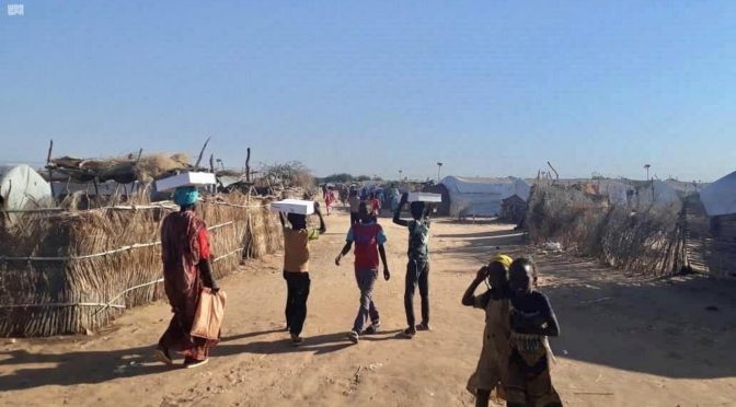 Центр спасения и гуманитарной деятельности им. короля Салмана раздал 6600 коробок с финиками в Республике Судан