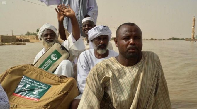 Центр гуманитарной помощи им.Короля Салмана продолжает оказывать помощь пострадавшим от наводнений и паводков в Судане