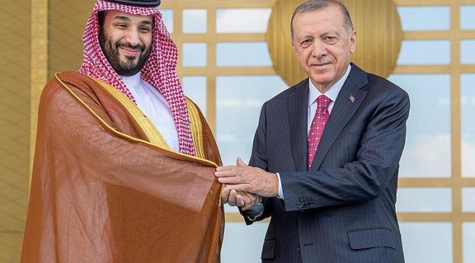 Его Высочество наследный принц и президент Турецкой Республики провели двустороннюю встречу